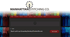 Desktop Screenshot of manhattanstitching.com