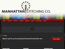 Tablet Screenshot of manhattanstitching.com